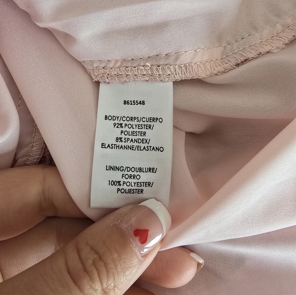 J S Collection Women's V-Neck Red Floral Dress Sz 10. - Picture 5 of 7